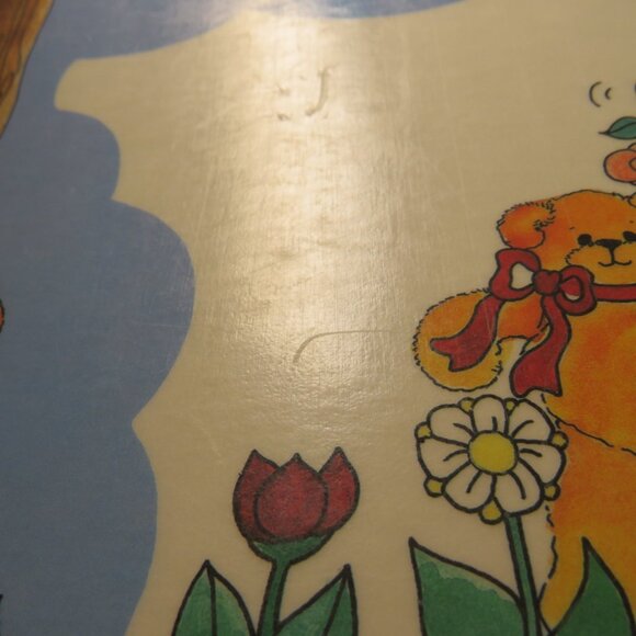 Vintage LUCY RIGGS 1986 Placemat SEE SAW #80269 (professional thick lamination) - Picture 5 of 9